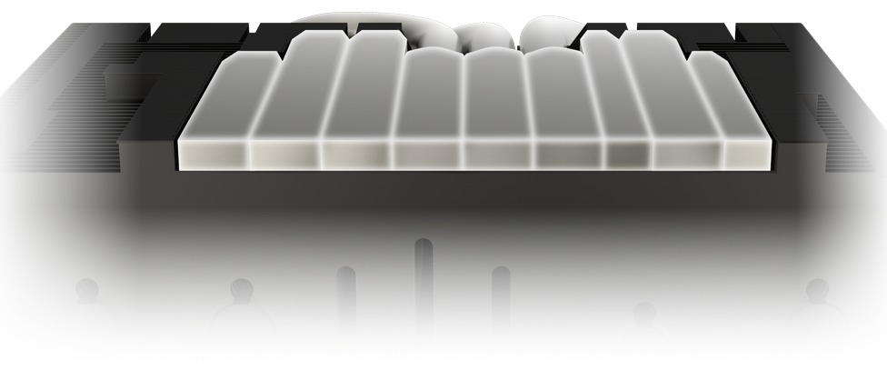 Kare kesitli Core Pipe, GPU ısısını hızlı dağıtır