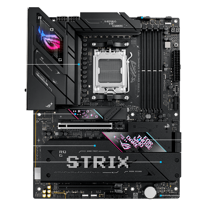 ROG Strix B850-E soğutma