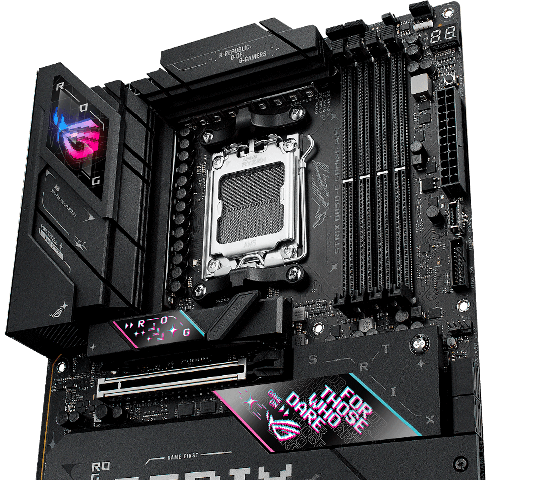 ROG Strix B850-E güç çözümü