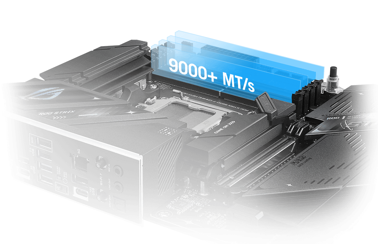 ROG Strix B850-F Neo DDR5 9000+ MT/s