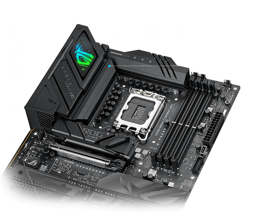 ROG Strix B860-F VRM soğutma