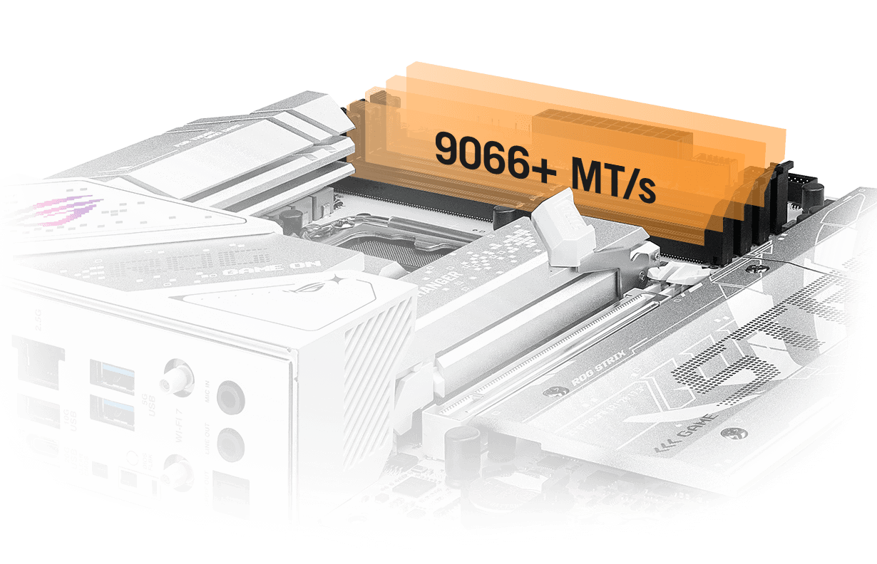 ROG Strix B860-G DDR5 9066+ MT/s