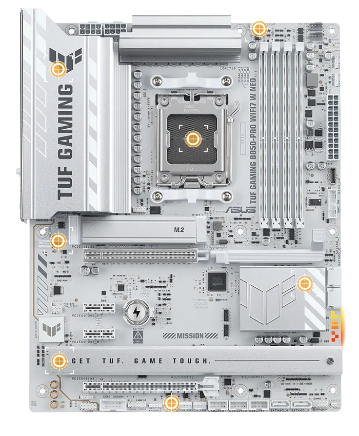 TUF B850-PRO W Neo bağlantı ve soğutma