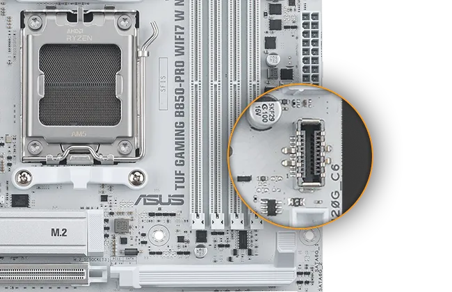 TUF B850-PRO W Neo ön USB 20Gbps
