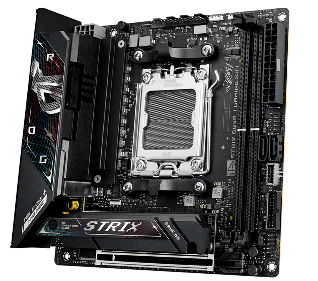 ROG Strix B850-I güç tasarımı