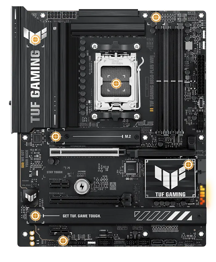 TUF B850-PLUS WIFI bağlantı ve soğutma