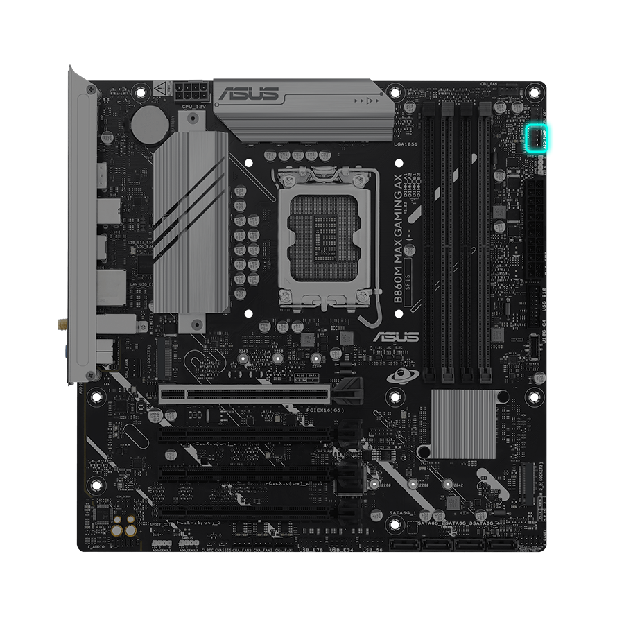 B860M MAX GAMING AX USB ve bağlantı