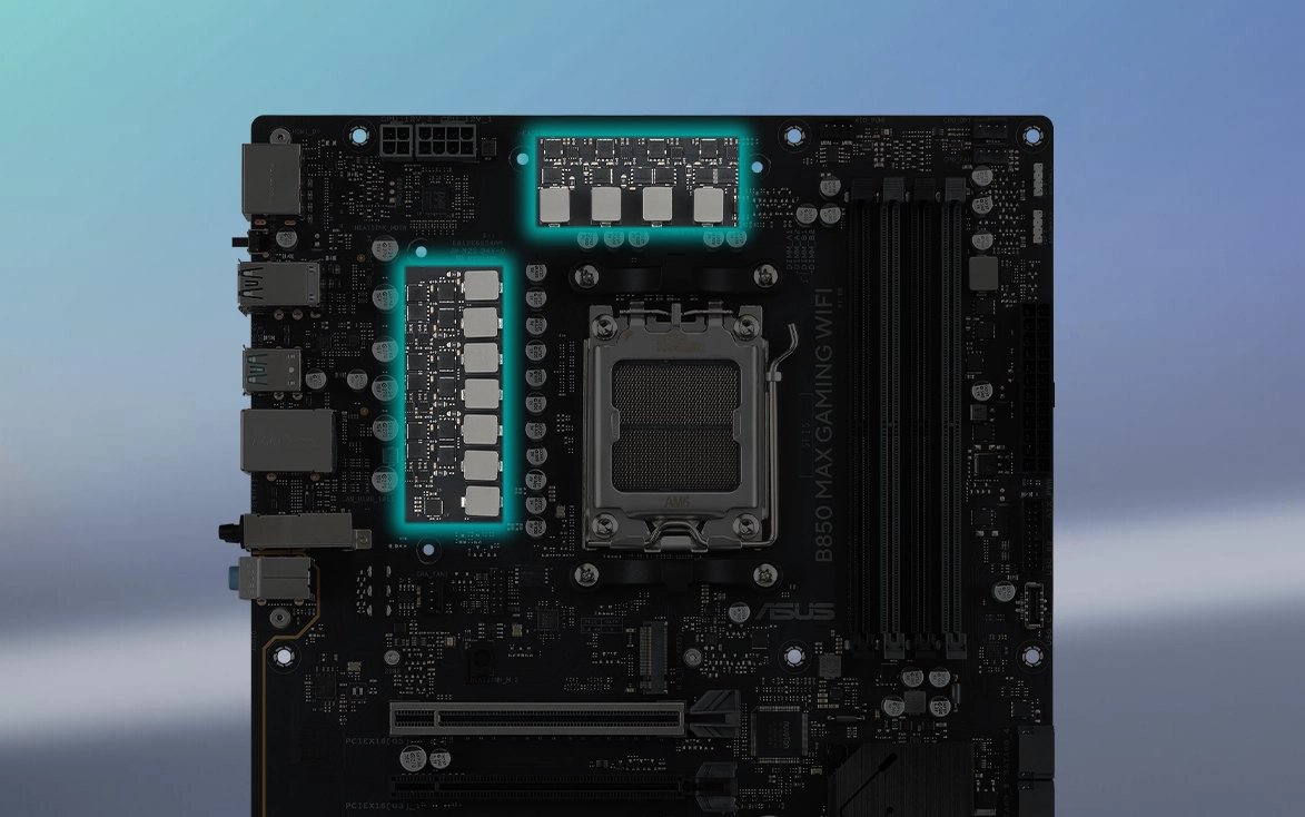 B850 MAX GAMING WIFI güç tasarımı