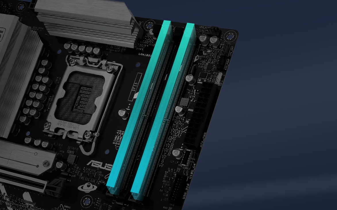 PRIME B860M-A WIFI DDR5 bellek