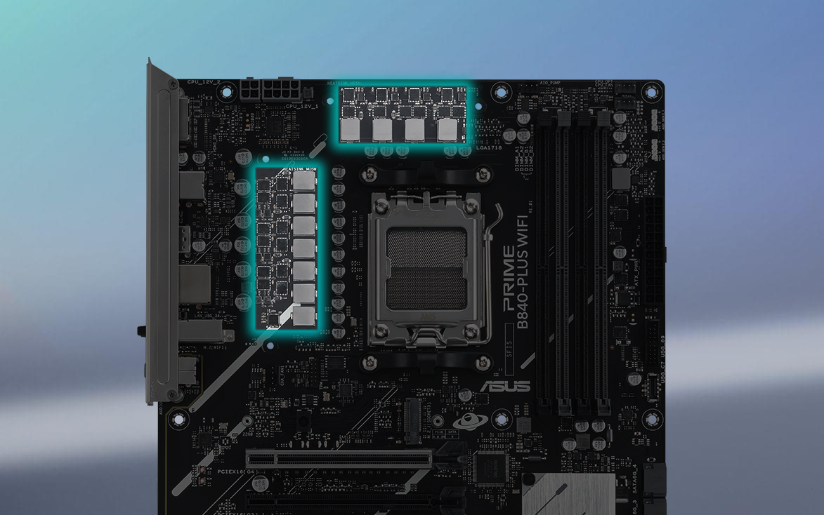 PRIME B840-PLUS WIFI güç tasarımı