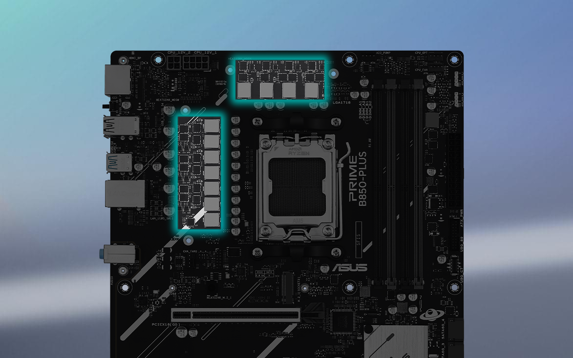 PRIME B850-PLUS CSM güç tasarımı