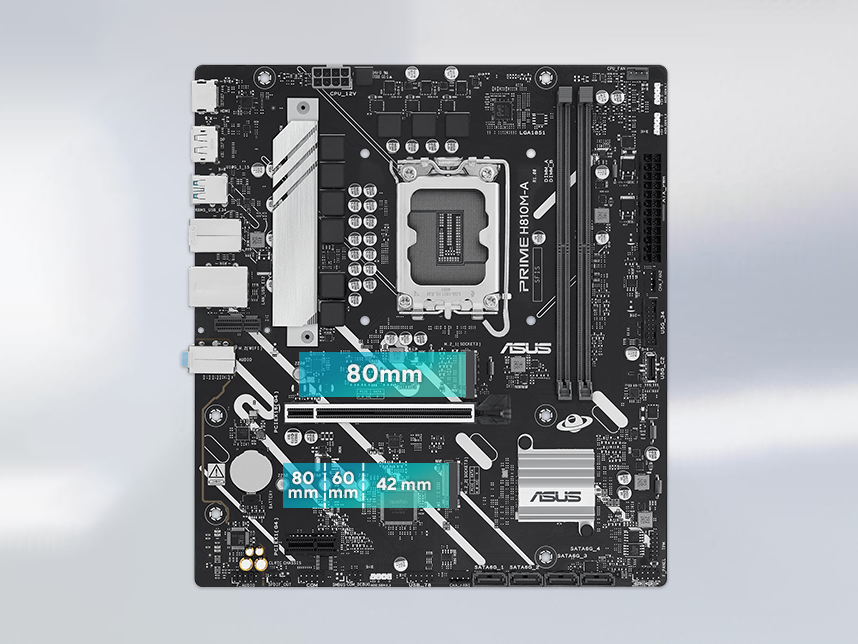 PRIME H810M-A CSM M.2 yuvaları