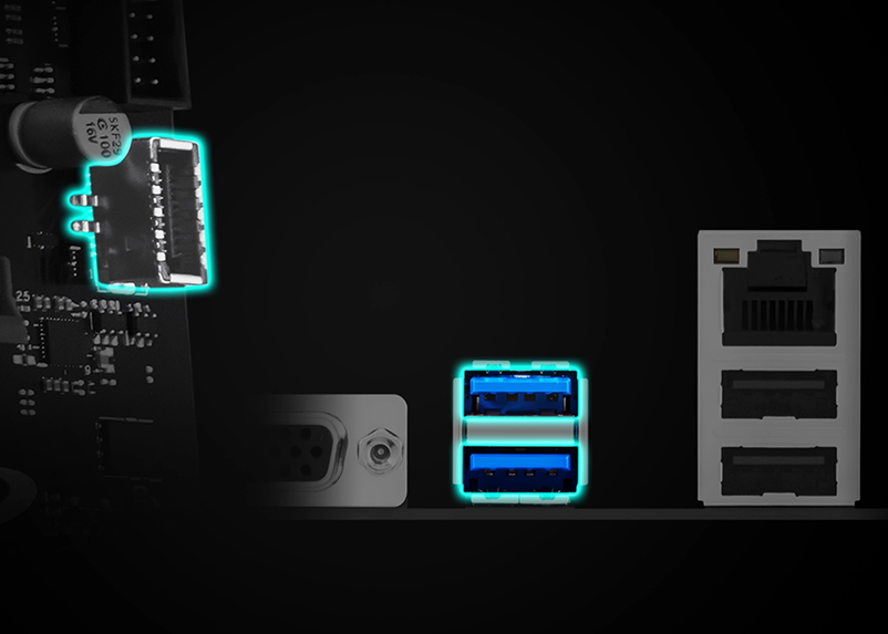PRIME H810M-K USB bağlantıları