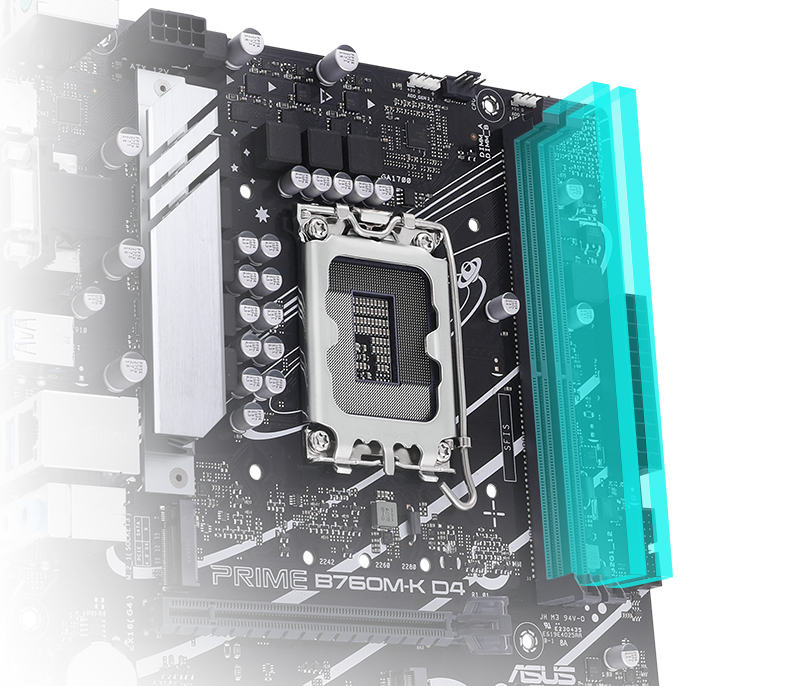 PRIME B760M-K D4 DDR4 bellek