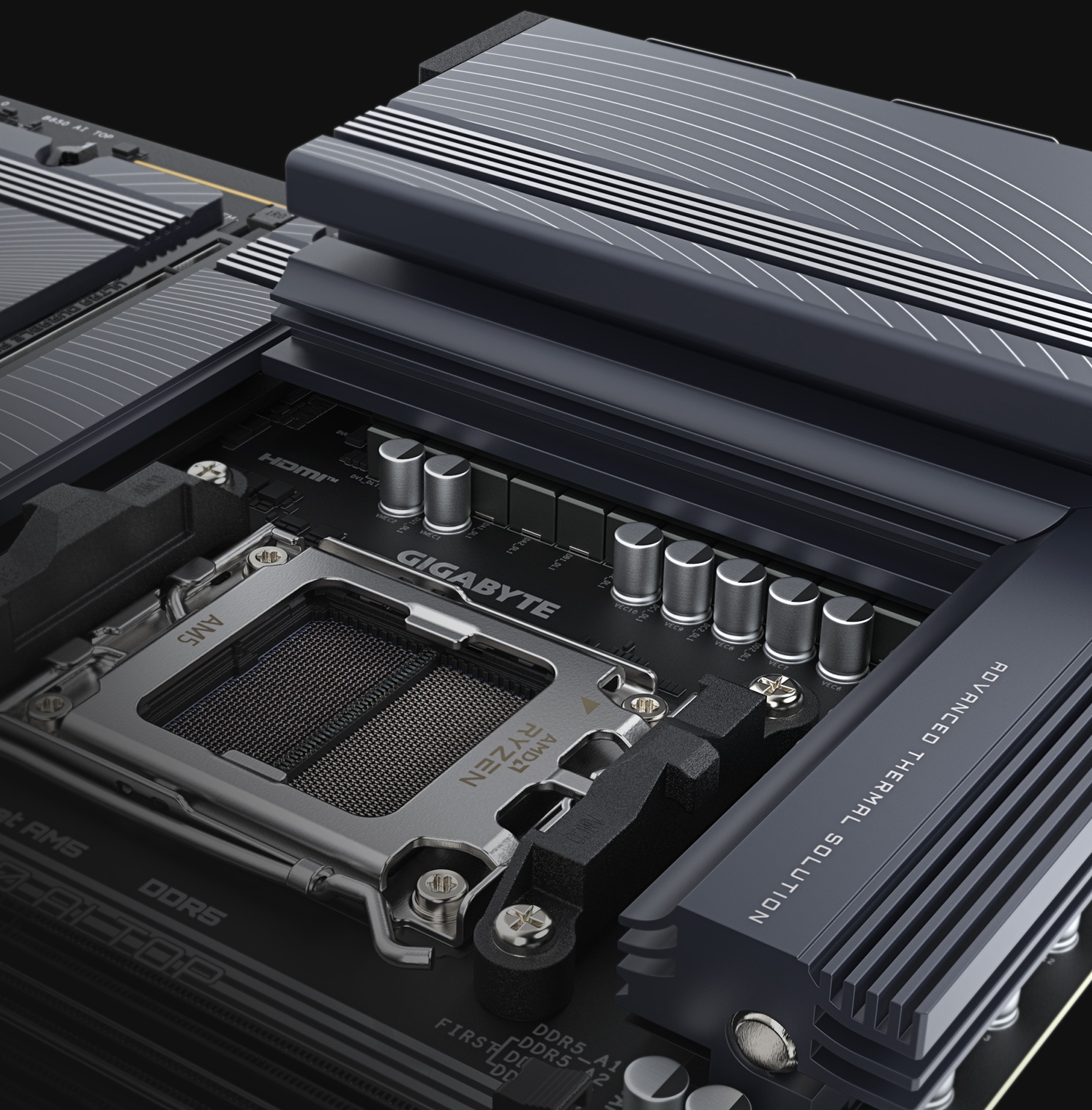 B850 AI TOP PCIe UD Slot X