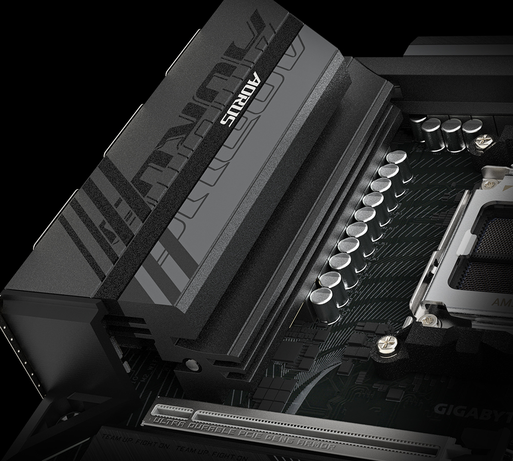 B850 AORUS ELITE WIFI7 PCIe UD Slot