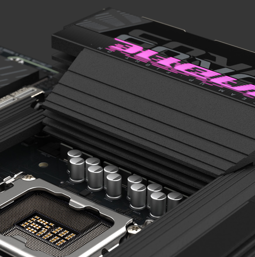 B860M AORUS ELITE WIFI6E VRM