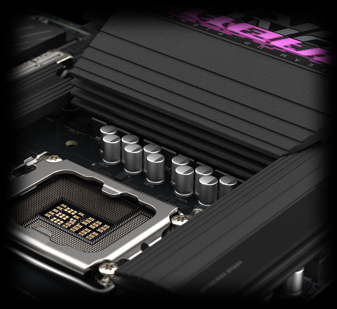 B860M AORUS ELITE WIFI6E Fins-Array