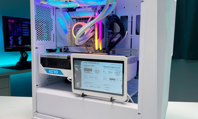 B850M AORUS ELITE WIFI6E ICE Sensor Panel