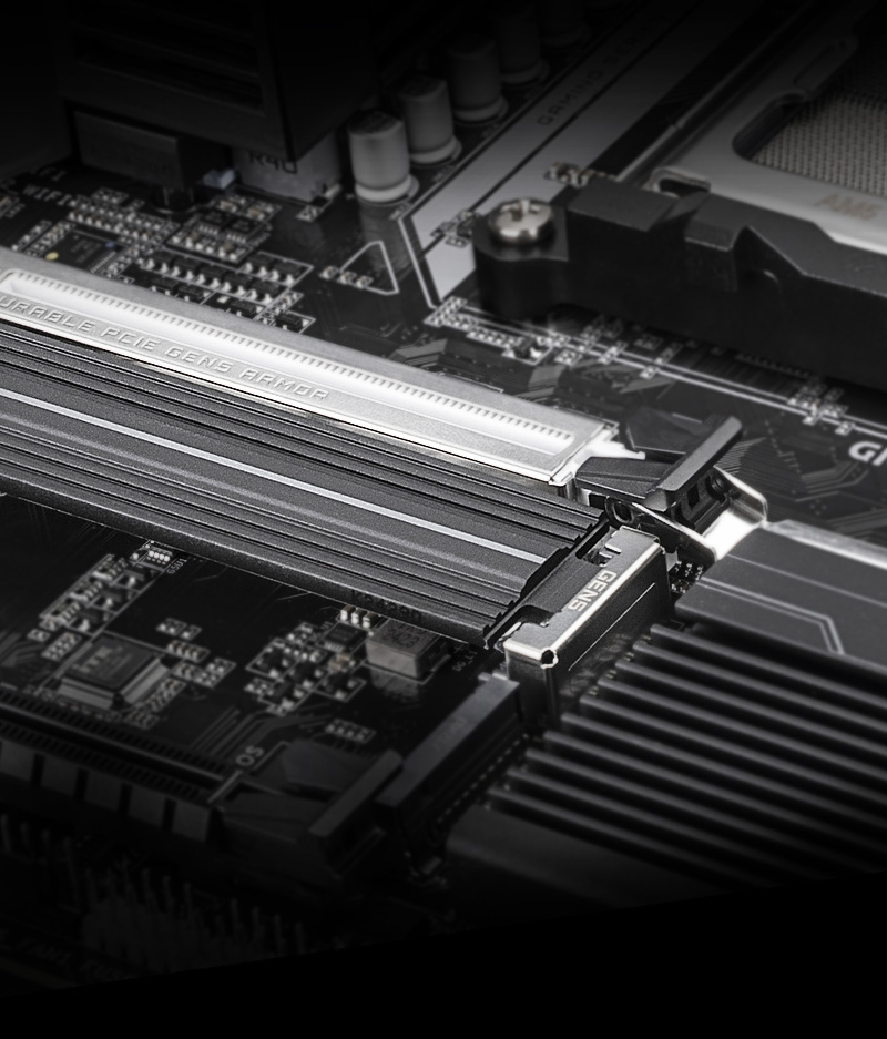 B850M GAMING X WIFI6E M.2 Thermal Guard