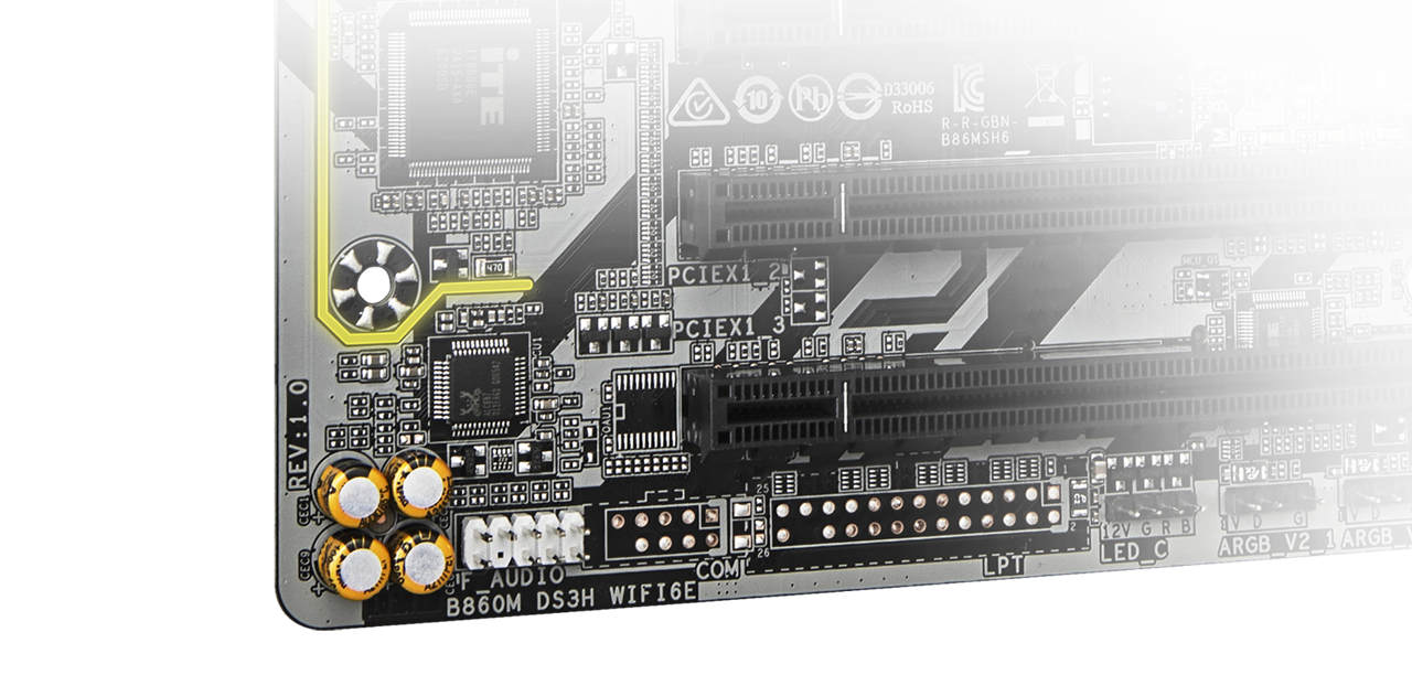 B860M DS3H WIFI6E ses