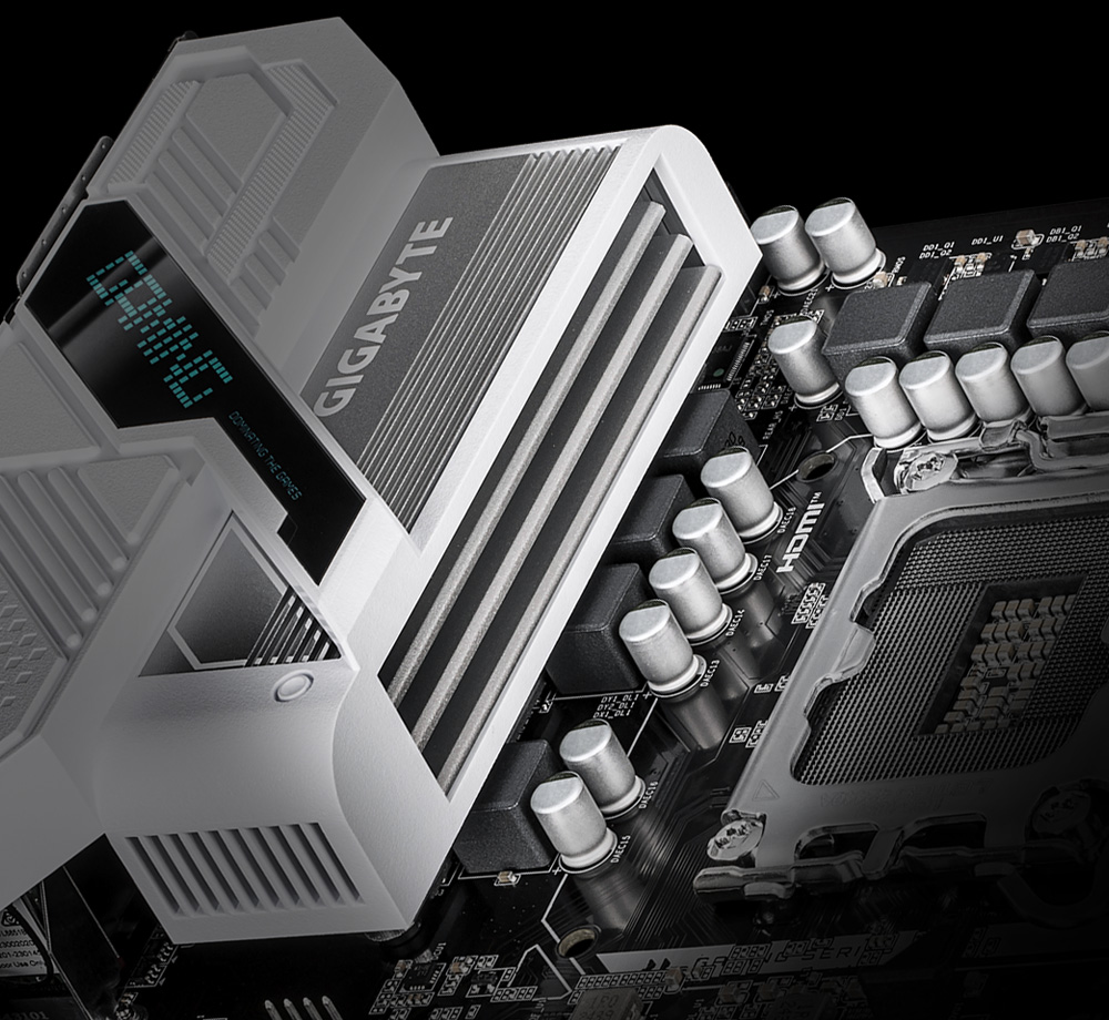 H810M GAMING WIFI6 heatsink