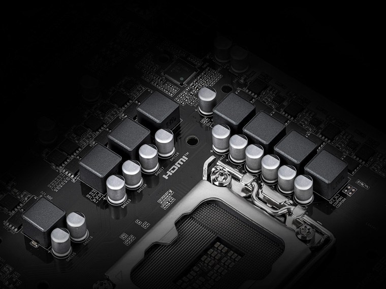 gigabyte-h810m-s2h VRM
