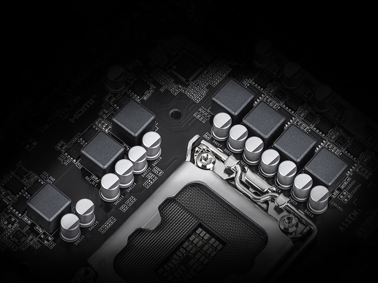 gigabyte-h810m-k VRM