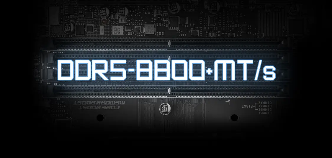 PRO B860M-A WIFI DDR5 8800 Memory Boost