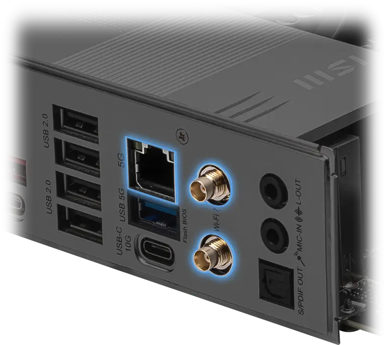 PRO B850-P WIFI 5G LAN ve Wi-Fi 7