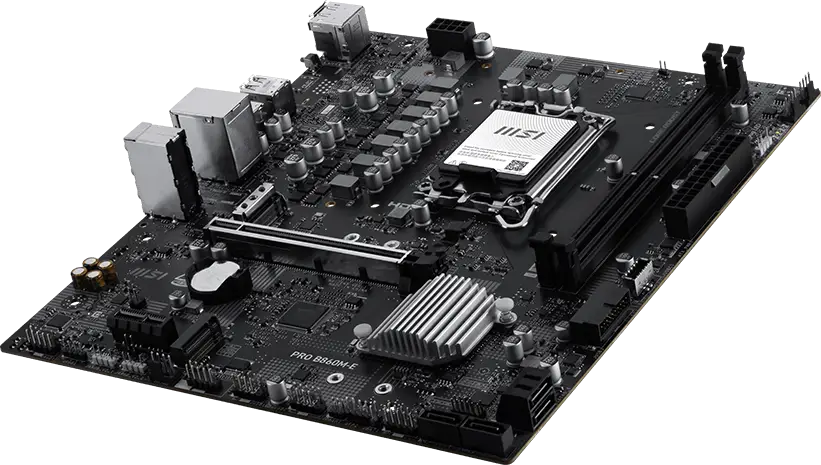 PRO B860M-E chipset soğutma ve yerleşim