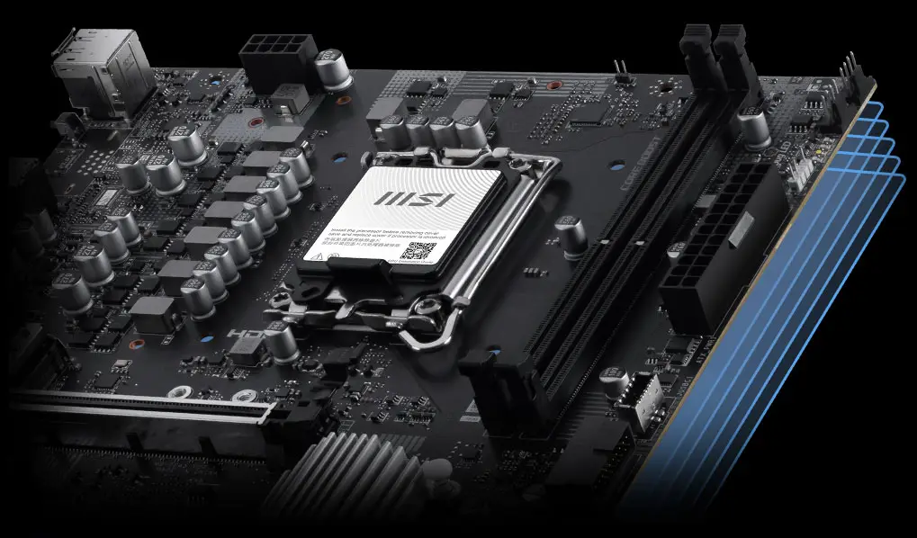 PRO B860M-E 6 katmanlı PCB