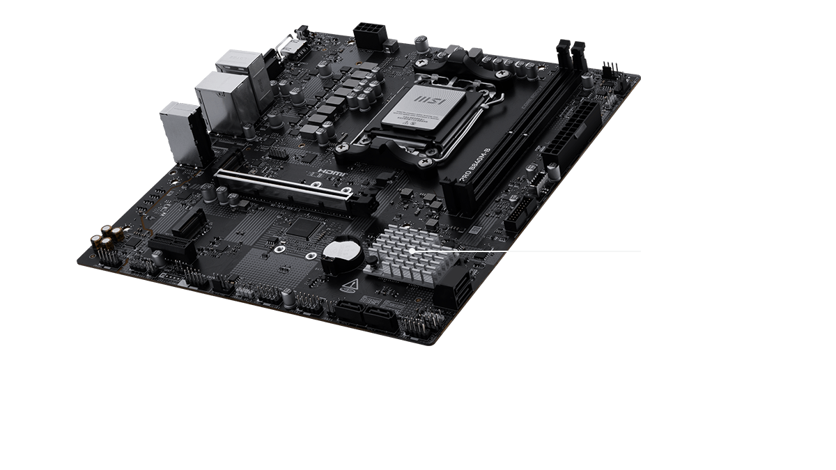 PRO B840M-B chipset soğutma