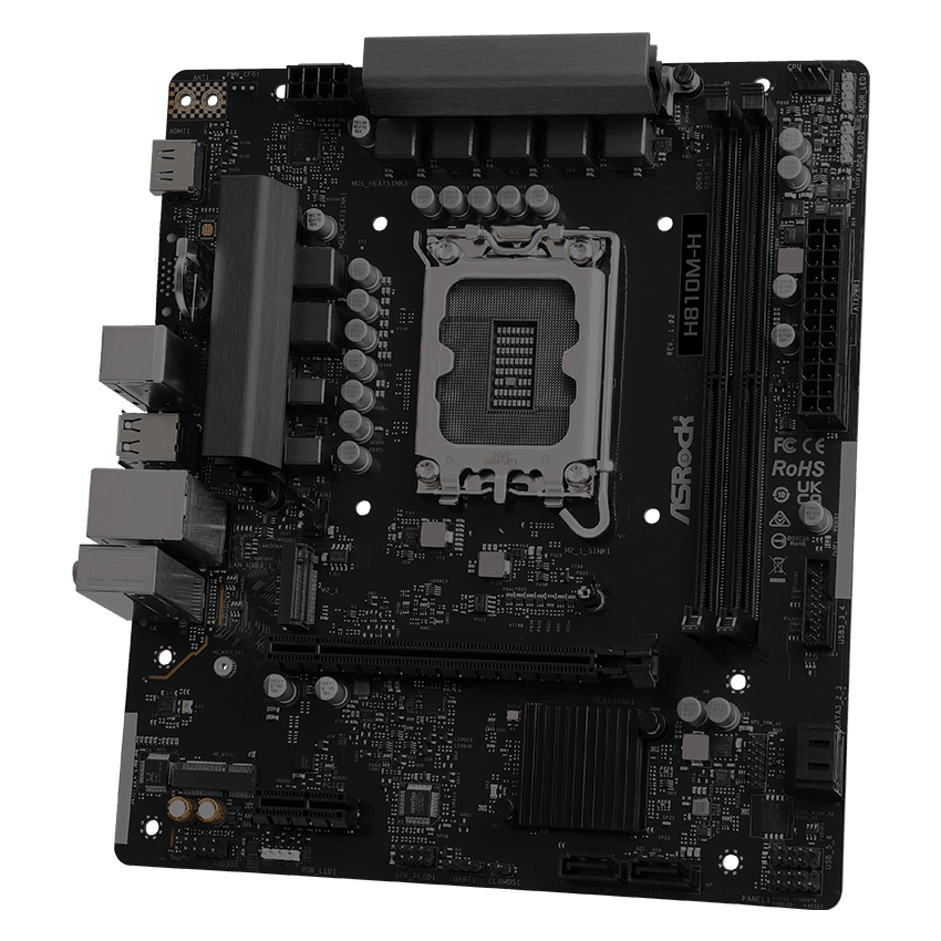 ASRock H810M-H soğutma tasarımı