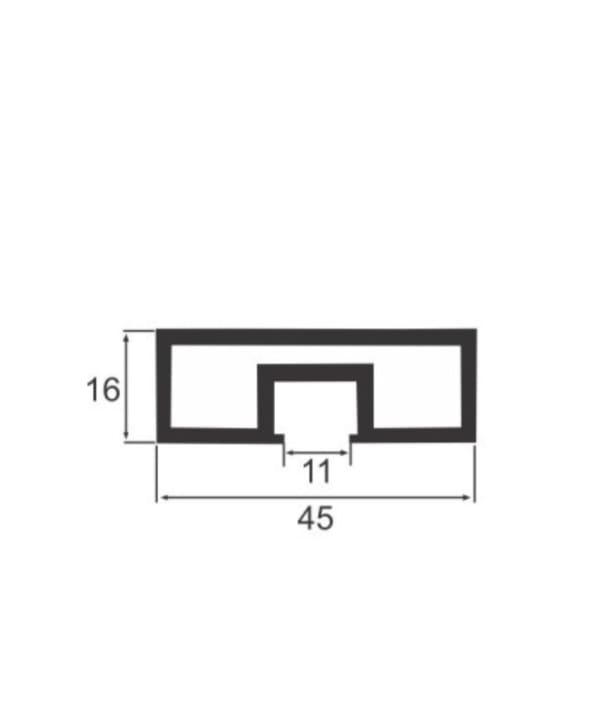 16x45 Side Profile – GGP-101