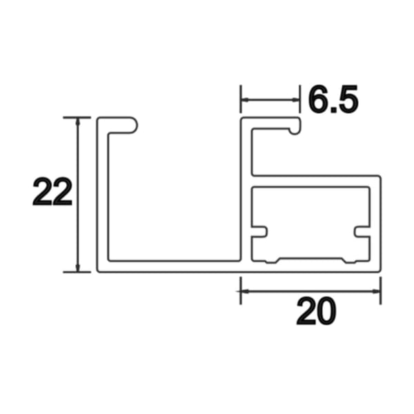 22mm G Handle – GL-72