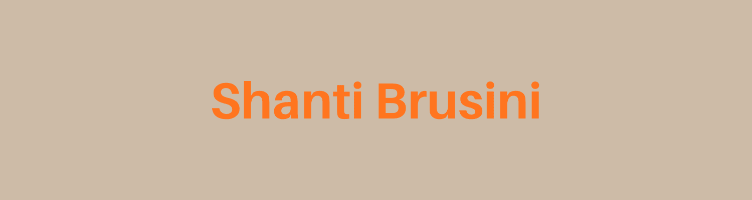 Shanti Brusini - banner