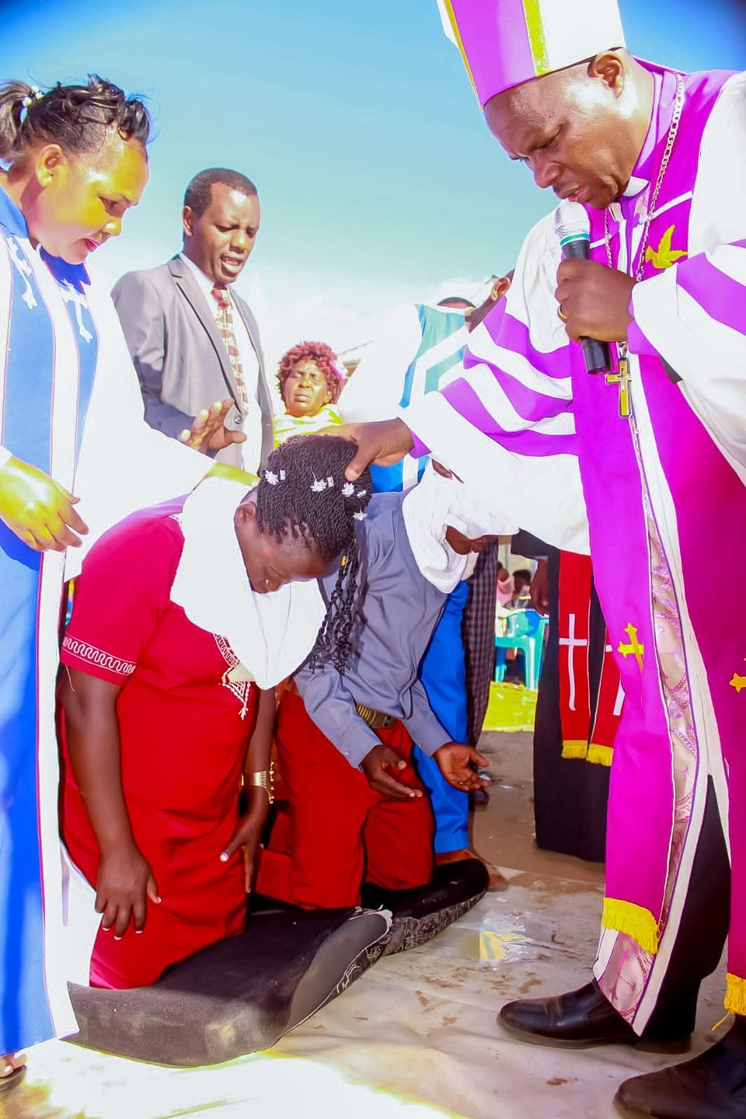 Ordaining pst Cicilia Benard at emaw kanaani, machakos county