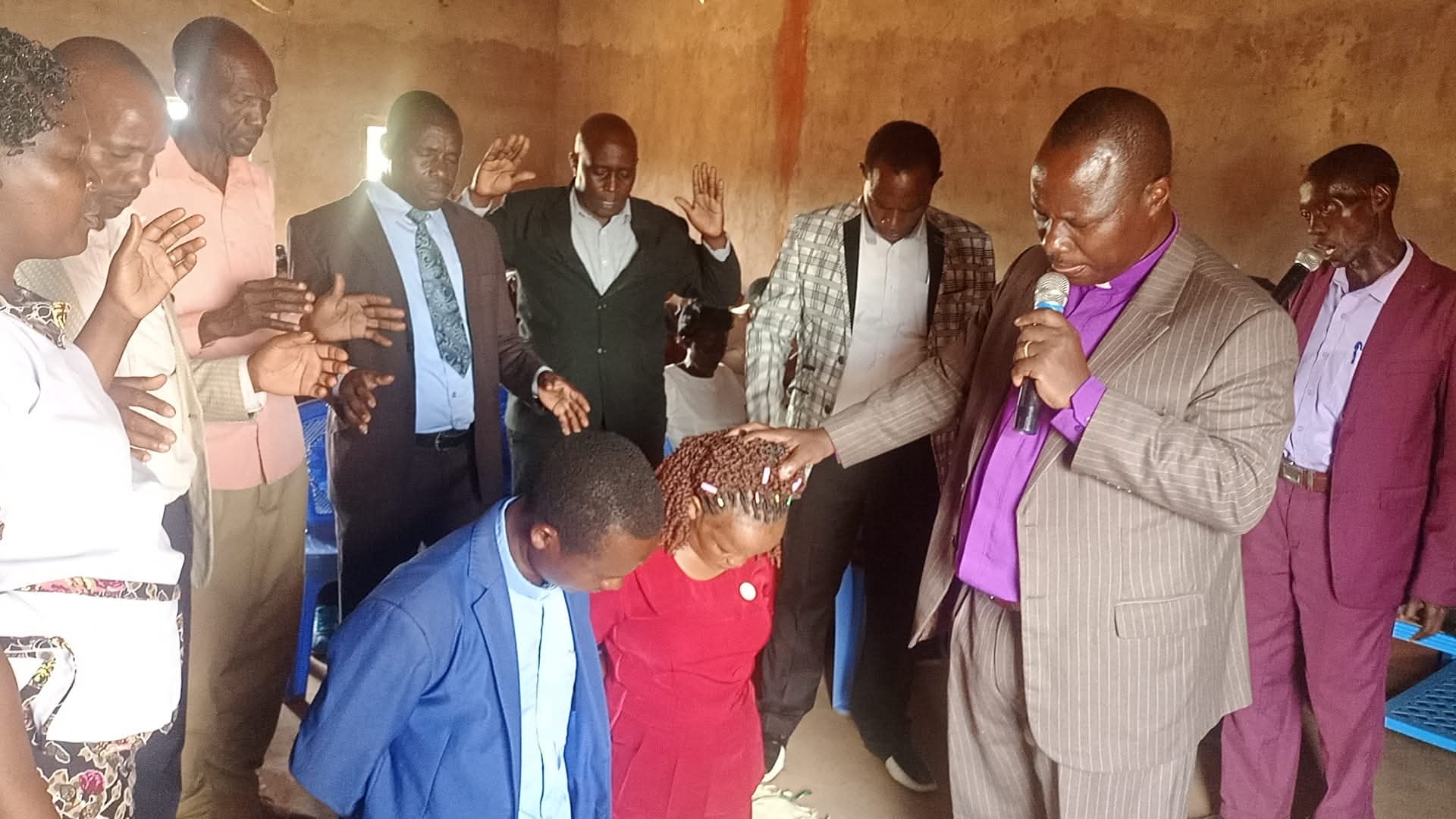 Bsp muli Ordaining Pst Jeremiah muli at Emaw Maau Eli-makueni County