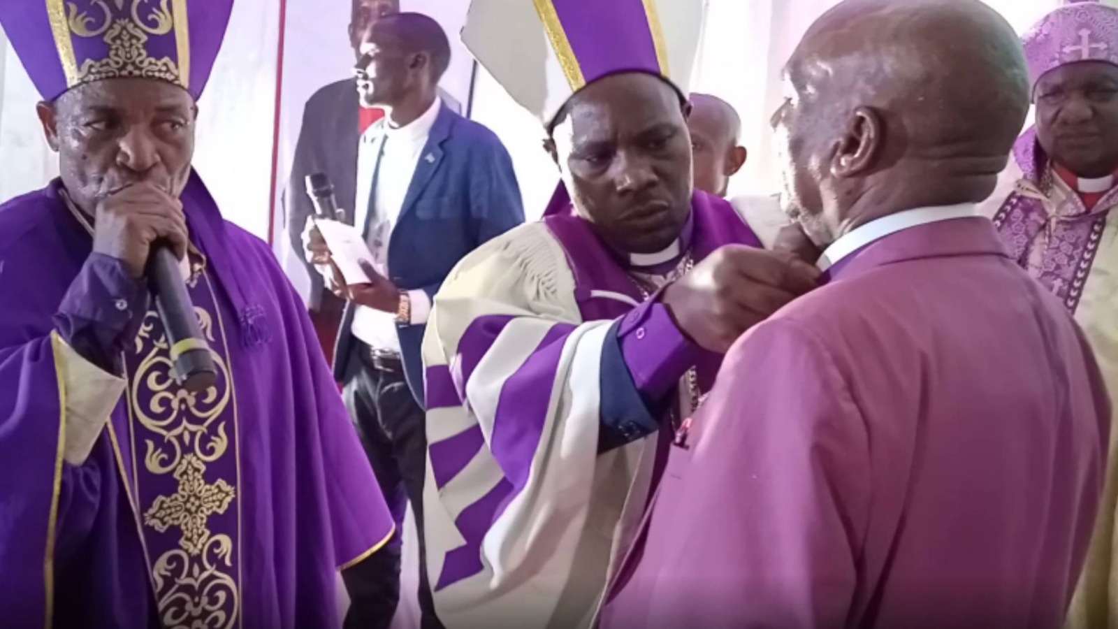 Bsp muli in Consecration of Bsp Benedict munyao at Antioch church, Nairobi