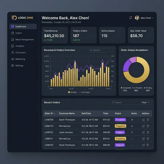 Management & Operational Dashboard