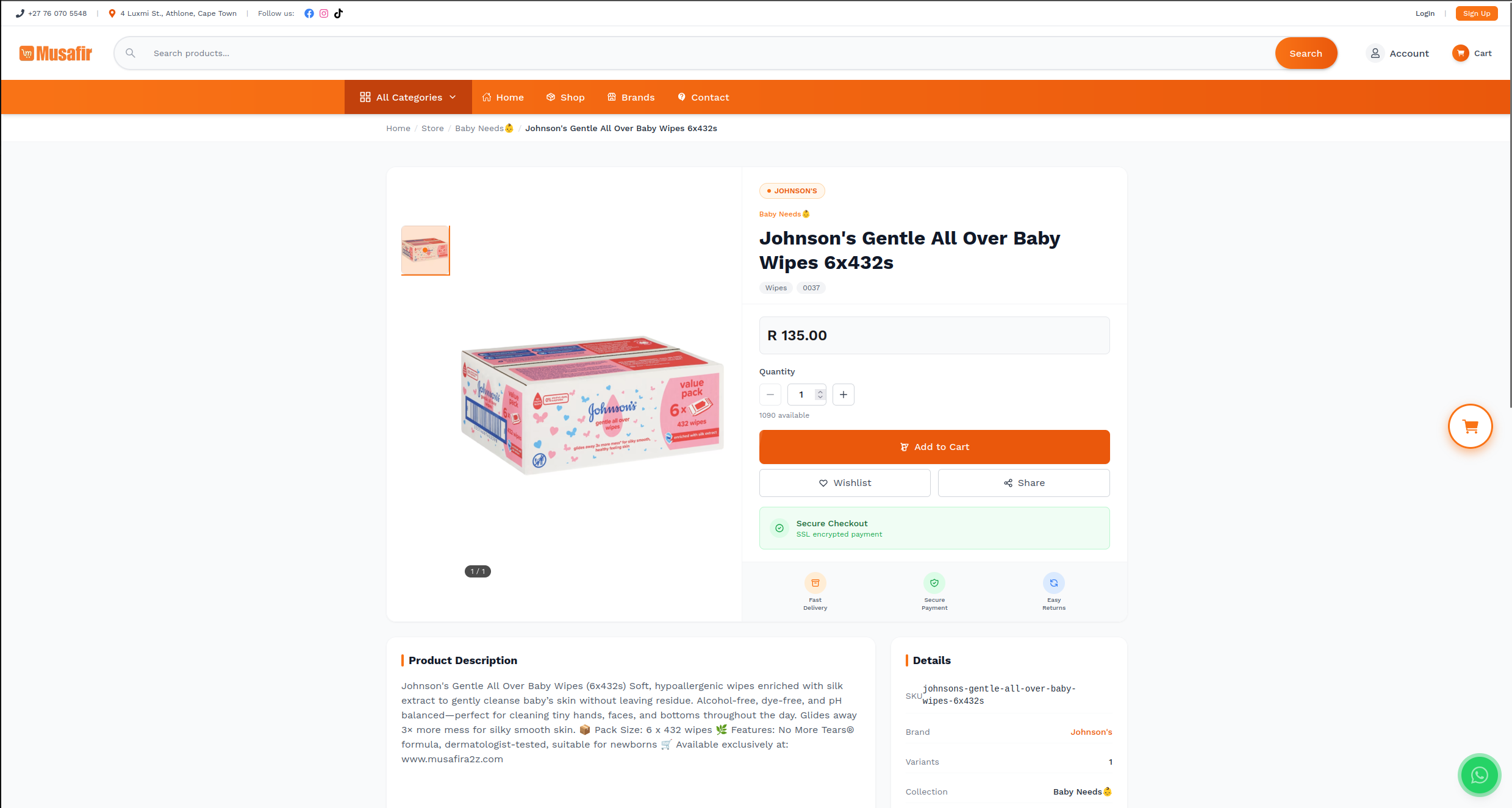Musafir - Online wholesalers Screenshot #3
