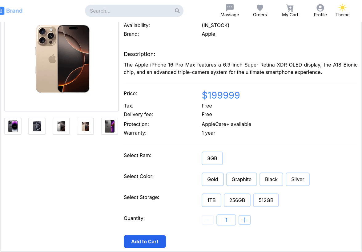 Brand - Online Marketplace Screenshot #3
