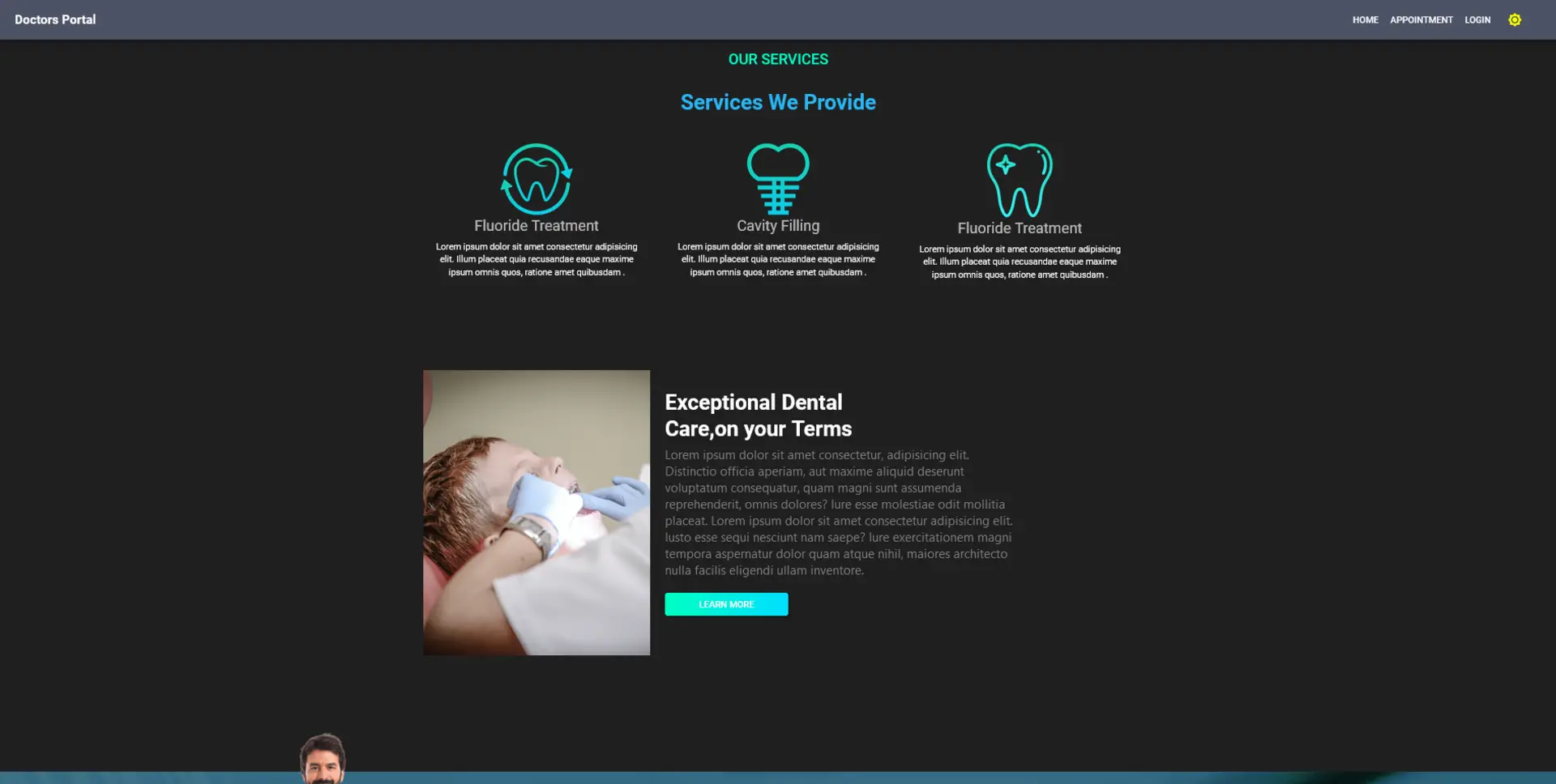 Doctors Portal Screenshot #3