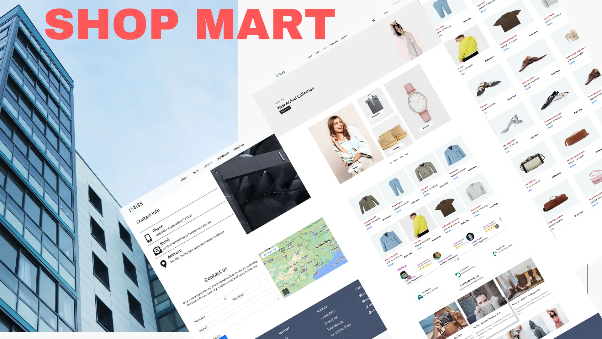 Shop Mart - E-commerce Platform Screenshot #1