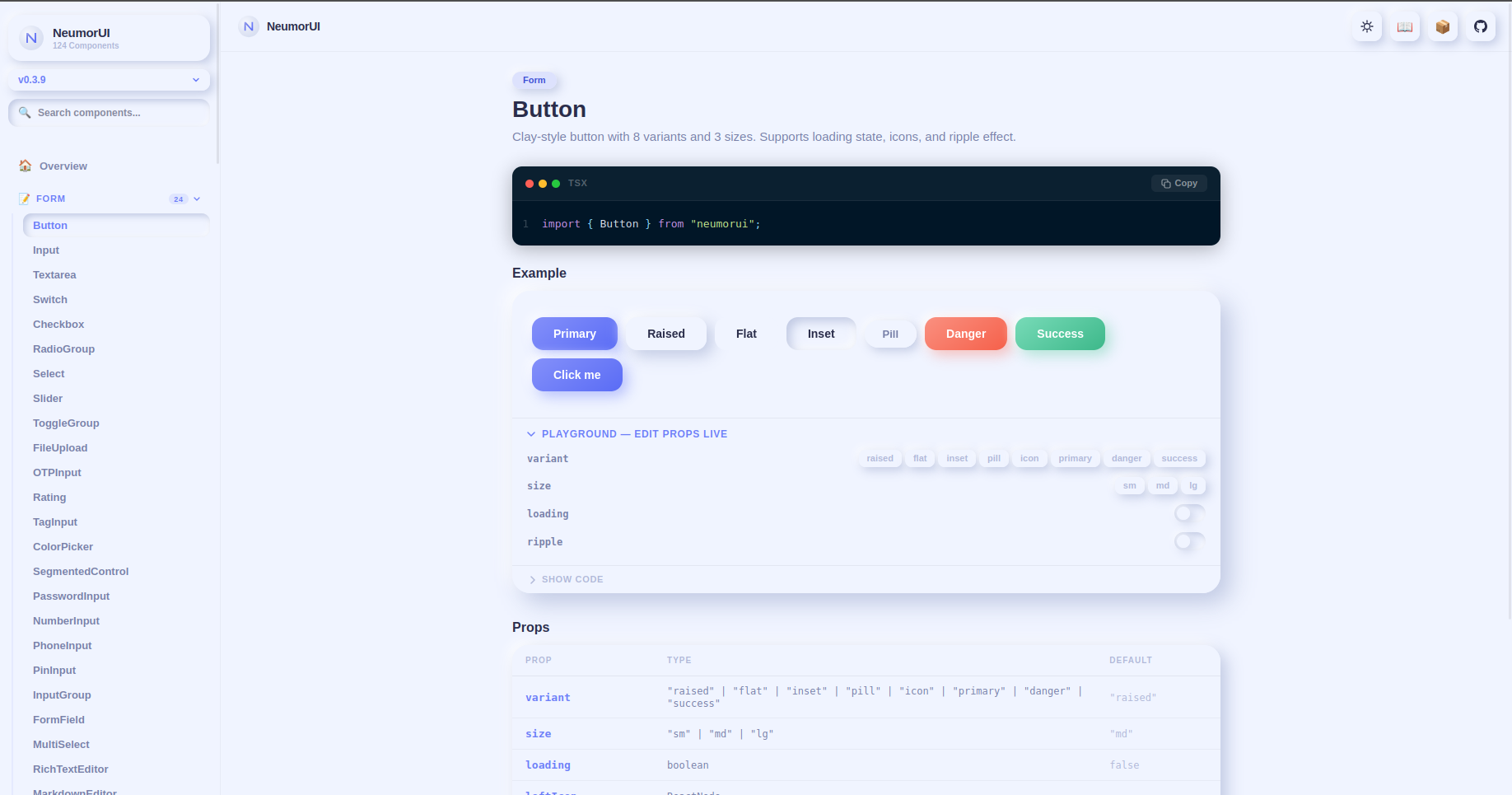 Neumor UI Screenshot #2