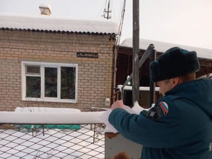 71 ПСО: Подворные обходы января