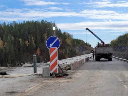 Реверсивное движение по мосту 92 километра планируют открыть 13 октября