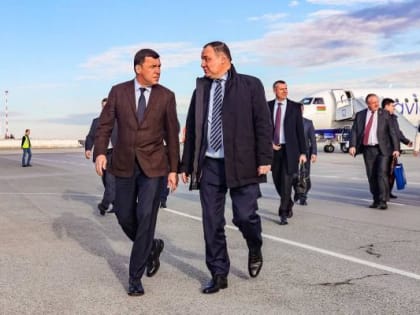 Евгений Куйвашев обсудил с премьером Белоруссии Головченко подготовку к ИННОПРОМу