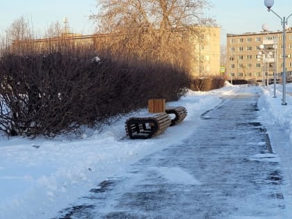 В Каменске-Уральском в поселке имени Чкалова завершили первый этап благоустройства Берендеевки